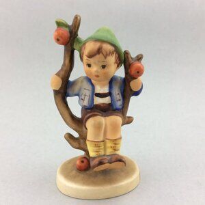 Vintage Hummel Porcelain Figurine Apple Tree Boy TMK5 West Germany